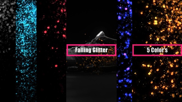 Falling Glitter alt