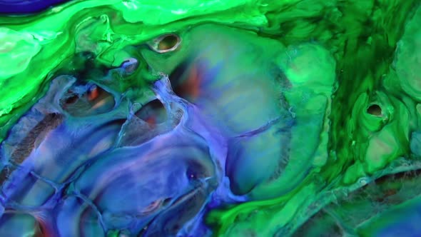 Abstract Background With Psychedelic Painting In Vivid Colors 533 alt