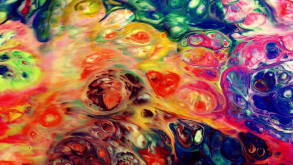 Abstract Colorful Paint Ink Liquid Explode alt