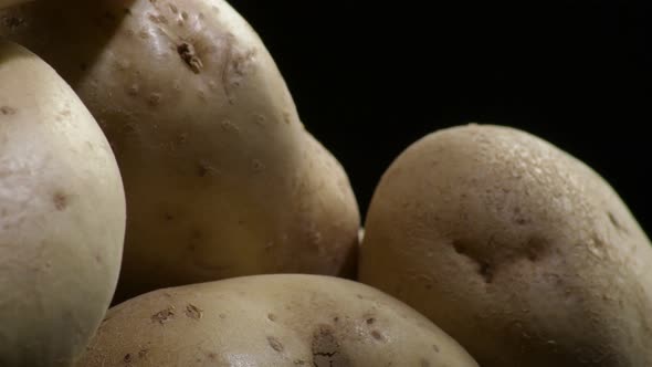 Natural Potatoes in a Mountain Gyrating