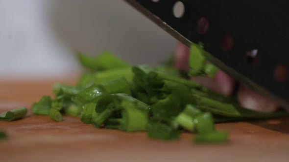 Preparation of vegetable ingredients for delicious lunch