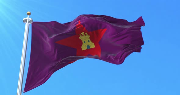 Nationalist Flag of Castile, Spain