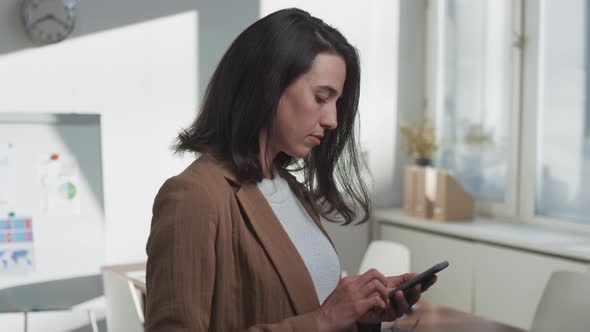 Young Woman Using Smartphone