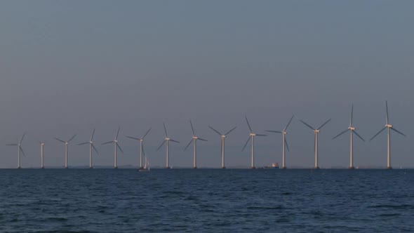 Wind Mills Time Lapse