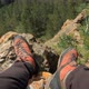 Traveler Man Resting in the Mountains - VideoHive Item for Sale