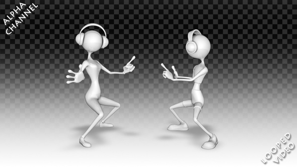 3D Man and Woman - Dance Beat Pack alt