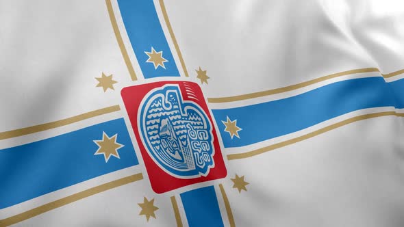 Tbilisi City Flag 