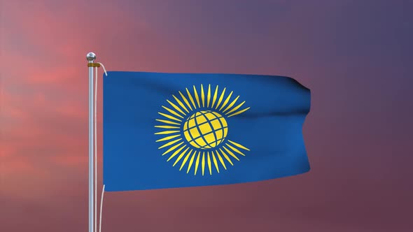 Commonwealth Of Nations Flag 4k