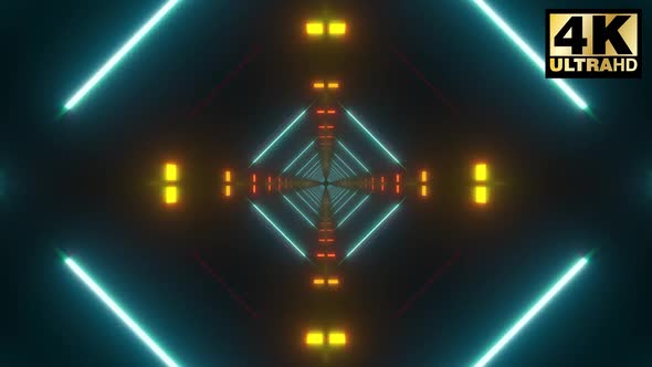 6 Colorful Glowy Tunnels Pack alt