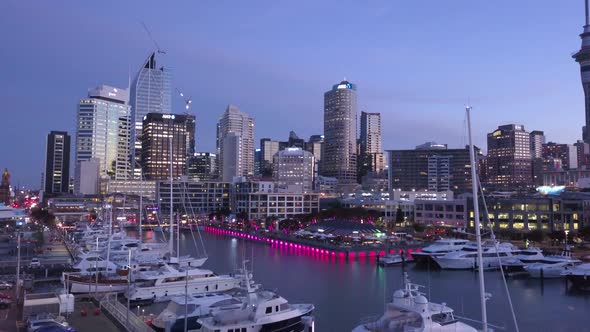 Viaduct Harbour, Auckland New Zealand