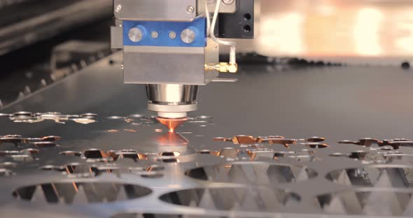 CNC Laser Cutting of Metal Modern Industrial Technology