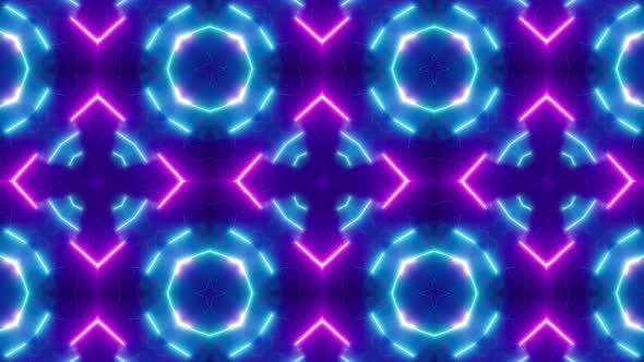 Neon Light Vj Background Loop 4K 11