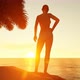 Sunset Beach Beauty Woman  - VideoHive Item for Sale