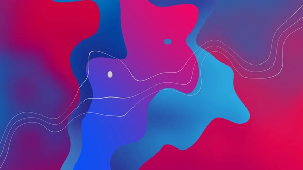 Abstract colorful liquid wavy background