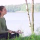 Closeup Shots of a Young Woman Practicing Yoga in Nature - VideoHive Item for Sale
