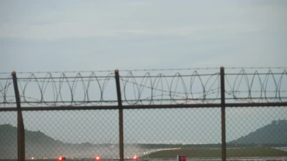 AirAsia Airbus 320 Taking Off