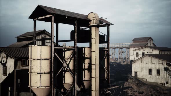 Winding Head and Building at the National Coal Minning Museum