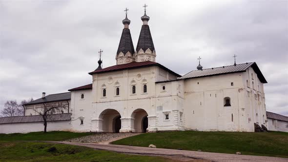 Ferapontov Monastery. 16th Century Russian Orthodox Monastery