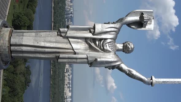 Motherland Monument in Kyiv Ukraine