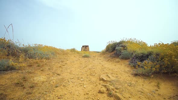 Old Building on the Sea Coast