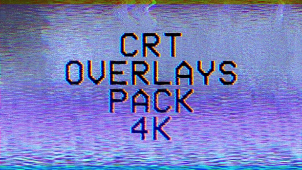 4k CRT Overlays Pack