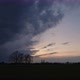 Aerial Video Taken with a Drone of a Dark Ominous Grey Storm Clouds - VideoHive Item for Sale