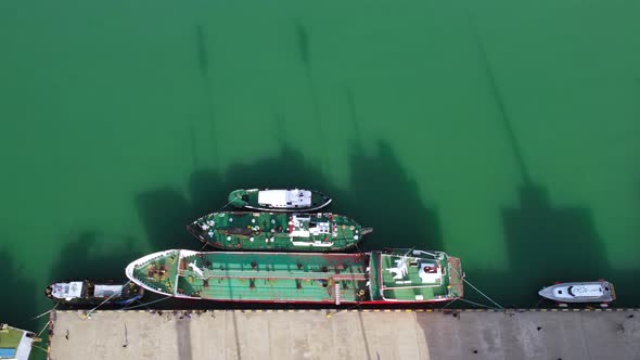 Ships And Boats With Shadows