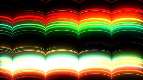 abstract gradient glowing half circle motion background