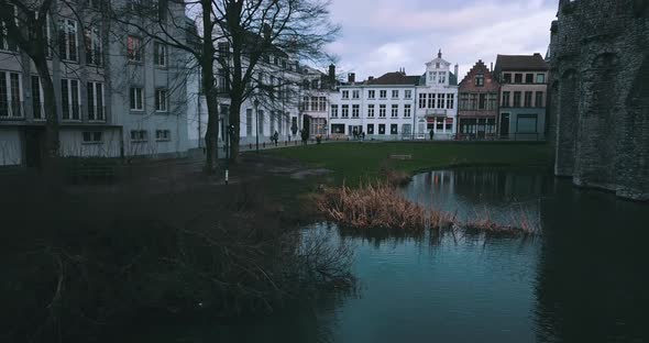 Aerial View Of The Ghent Center