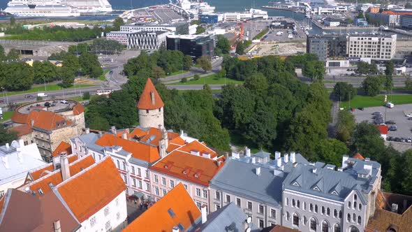 Tallinn Old Town. Capital of Estonia