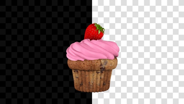 Cupcake Strawberry Cream