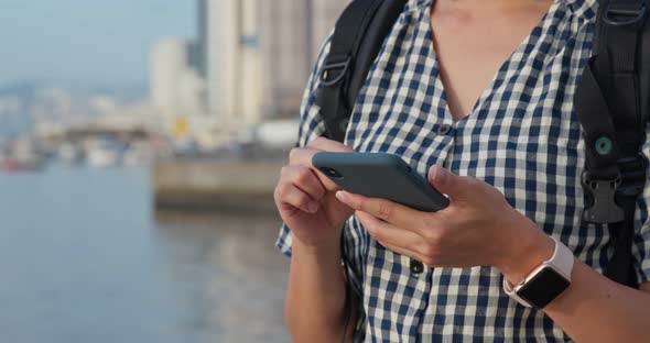 Woman Use of Mobile Phone