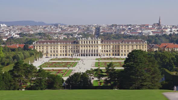 Hyperlapse of Schoenbrunn