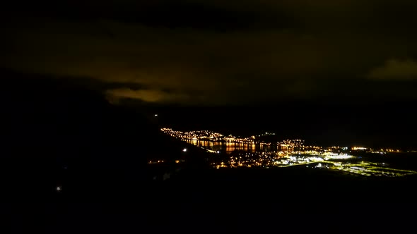 Queenstown at night timelapse