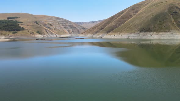 landscape of lake nature