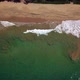 Tropical Landscape of Sand Beach and Sea Waves Rolling in - VideoHive Item for Sale