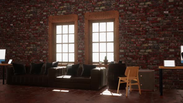 Home Office With Computer 02 HD alt