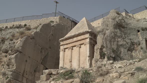 Tomb of Zechariah in Kidron Valley