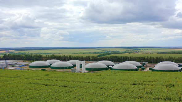 Biogas production in summer