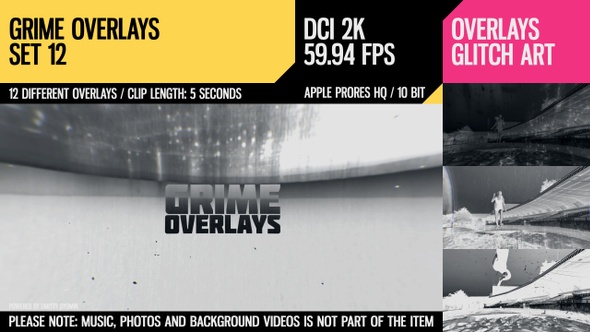 Grime Overlays (2K Set 12) alt