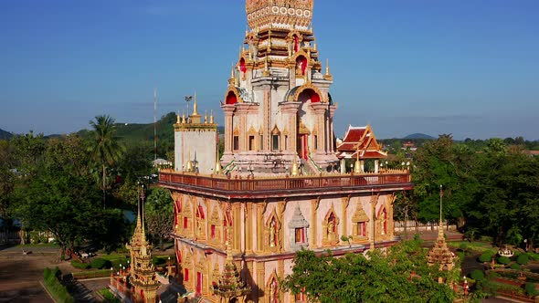 Wat Chalong Temple in Phuket Thailand