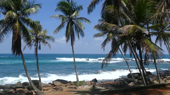 Dondra coast and the most southern point 