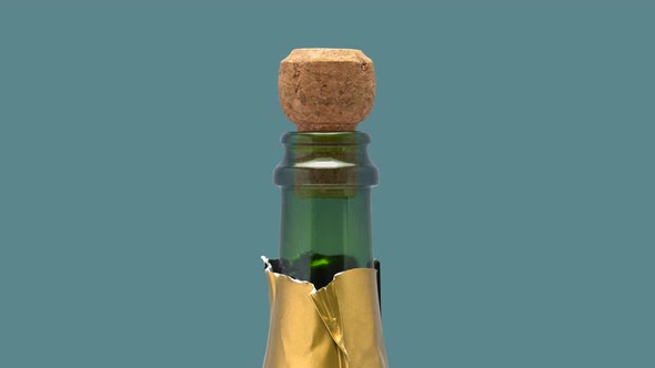 Champagne Cork Popping