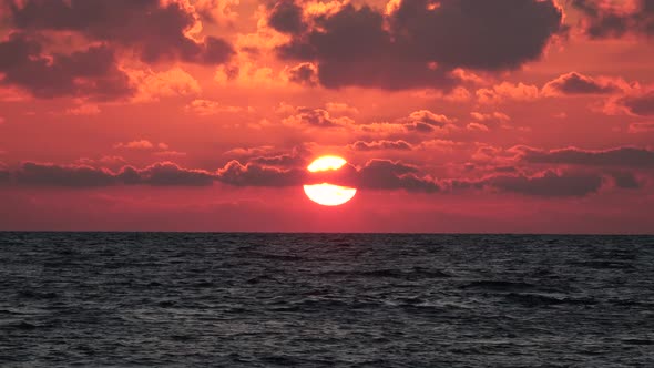 Red Romantic Sunset