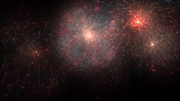 4k  Reality Firework Loop