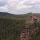 Granite Rocks in the Middle of the Taiga in the Picturesque Siberian Reserve Stolby. - VideoHive Item for Sale
