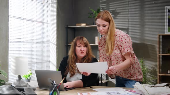 Two Young Women Designers Discuss New Clothing Models for Their Startup