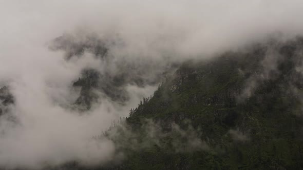 Clouds Above Himalaya Mountains, Nepal