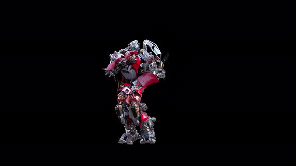 25 Robot Dancing 4K