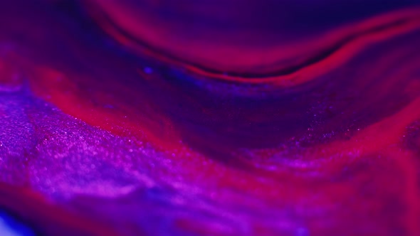 Glitter Ink Neon Abstract Background Pink Blue alt